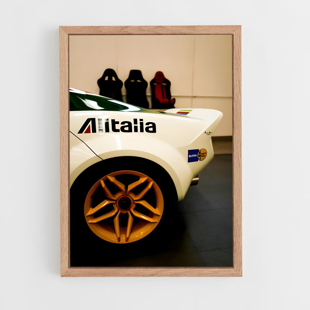 Poster Stratos Racing – affiche Lancia (vue 4)